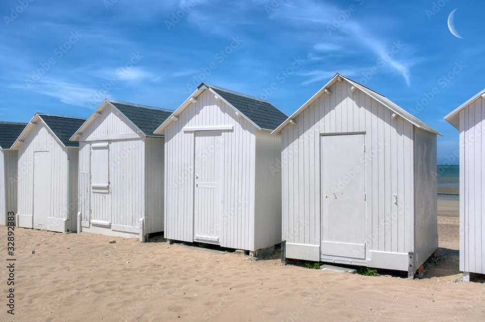Cabines de plage - Bernieres-Sur-Mer Cabines de plage - Bernieres-Sur-Mer
