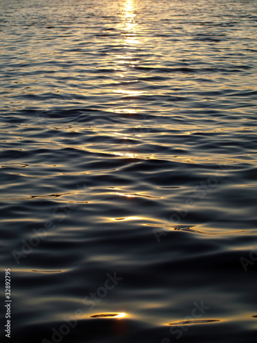 Sunny water background