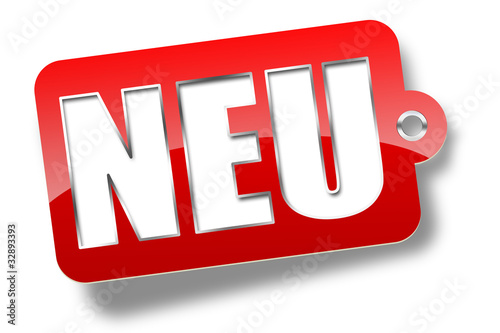 NEU Schild