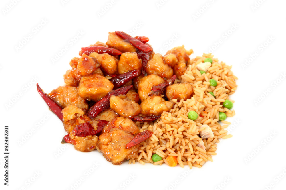 Orange Chicken And Rice Orange Chicken And Rice
