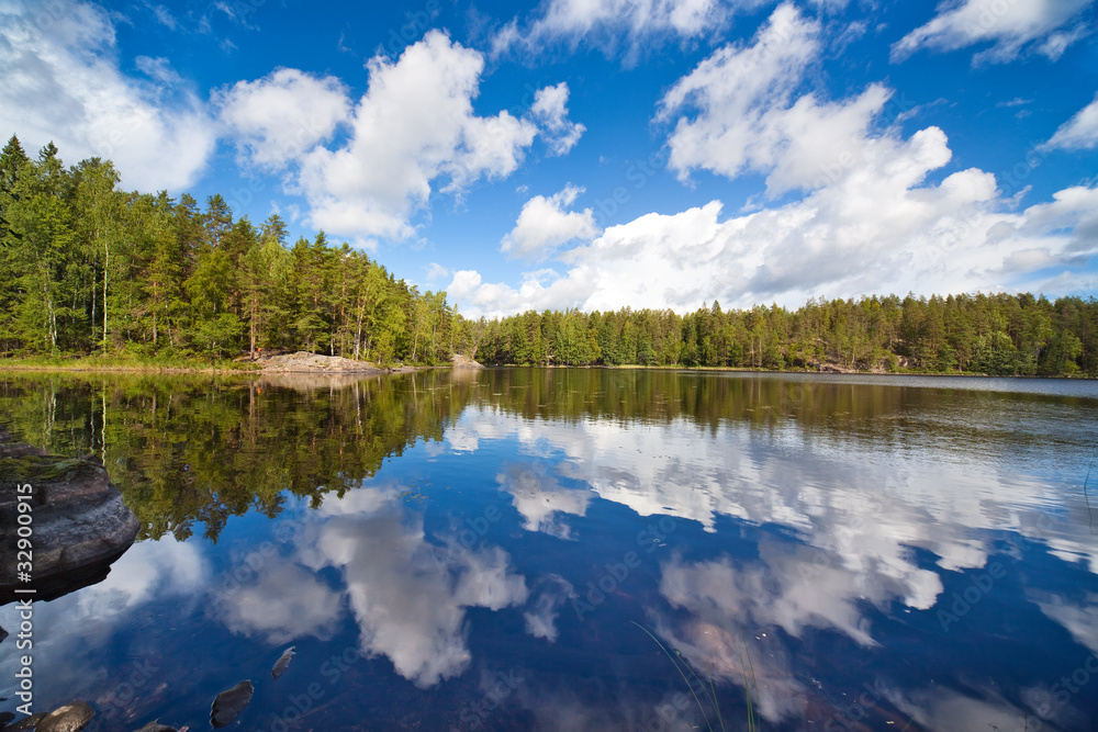 Finland lake