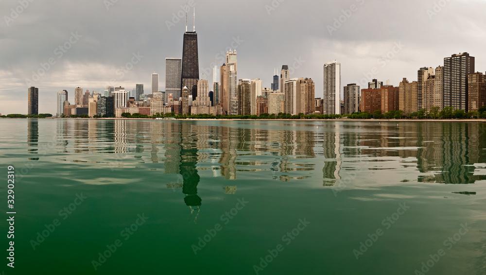 Obraz premium Chicago skyline