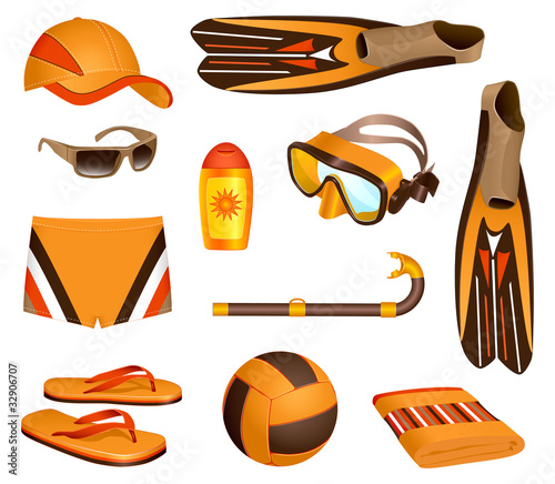 Beach accessories for man
