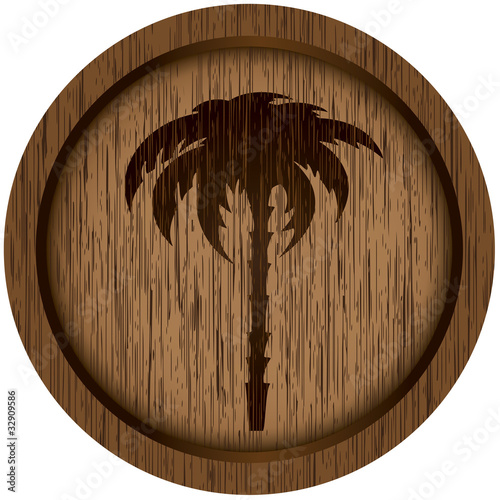 palma in legno