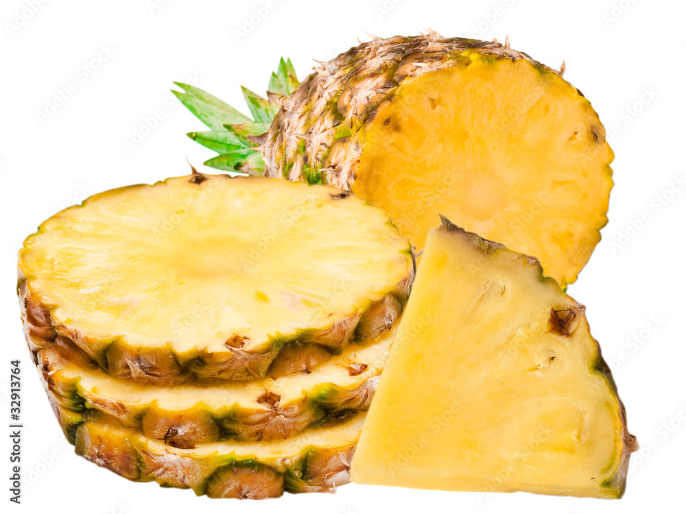 Pineapple isolated on white background Pineapple isolated on white background