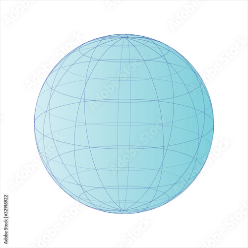 blue globe
