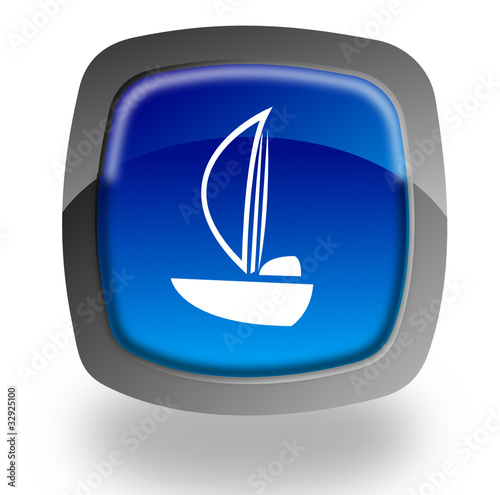 Sailboat button