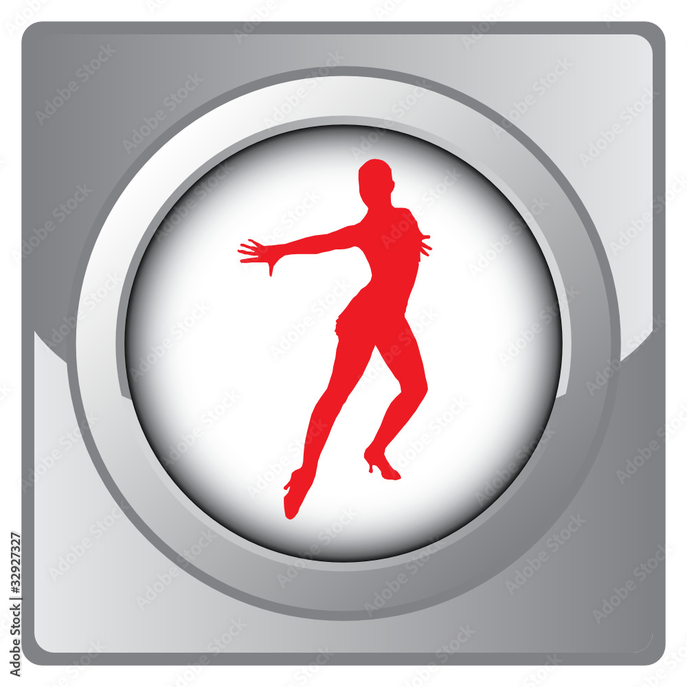 Obraz premium DANCE GIRL ICON
