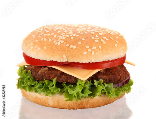 Tasty hamburger