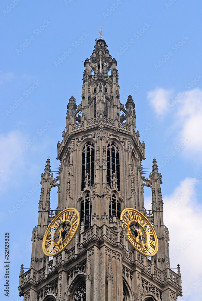 Obraz premium Antwerp, cathedral of our lady
