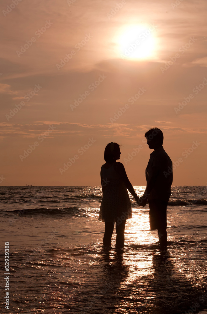 couples on the Beach