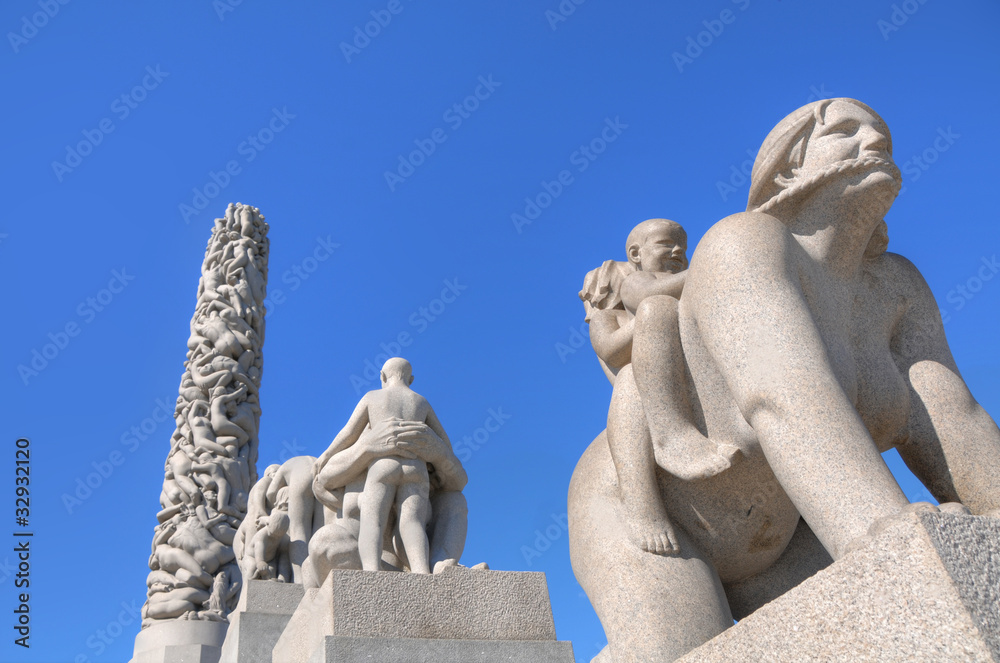 Oslo (Norway) - Vigeland Park / Frognerpark Oslo (Norway) - Vigeland Park / Frognerpark