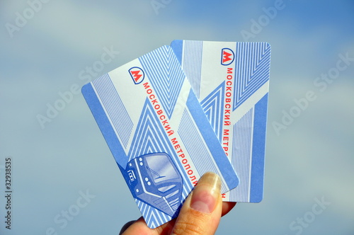 Tickets of the Moscow underground