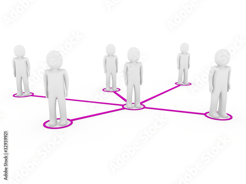 3d men network social