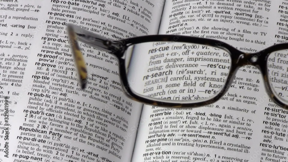 Dictionary terms RESEARCH glasses - HD Dictionary terms RESEARCH glasses - HD