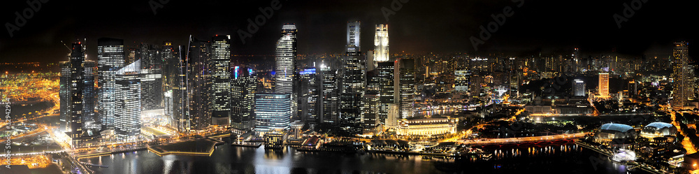 Obraz premium Singapore at Night