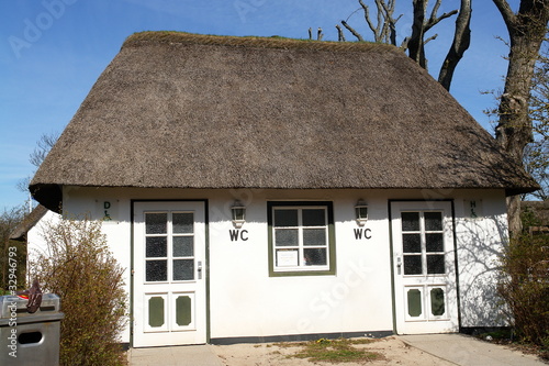 Reetdach WC