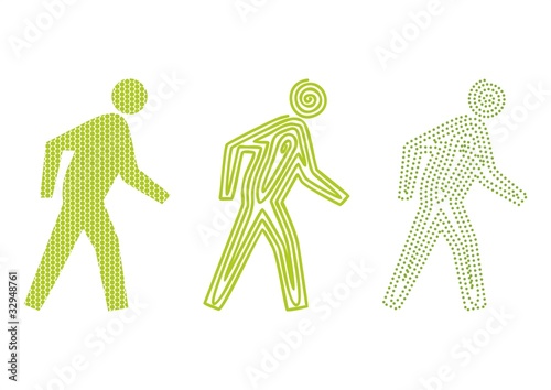 Walking man - traffic light