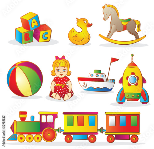 Set of Children's Toys