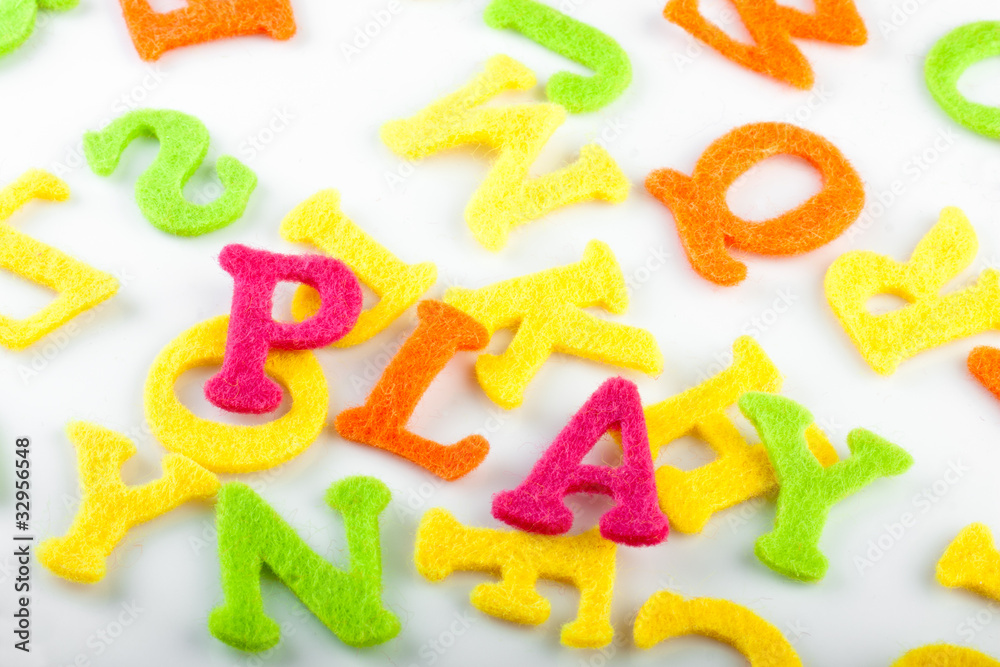 Naklejka premium play concept