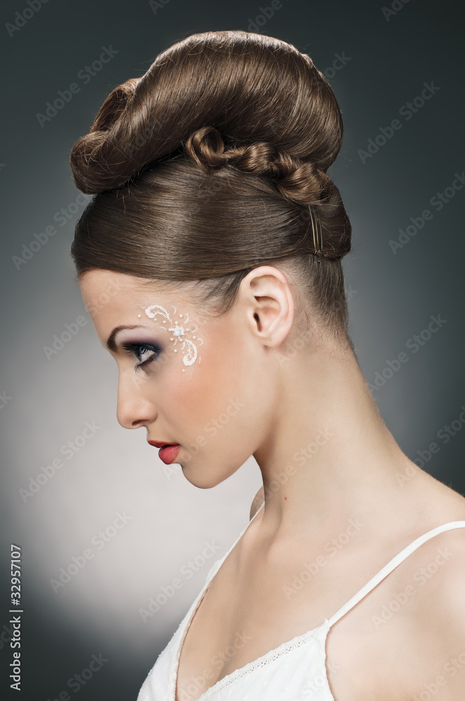 Fototapeta premium style of bride