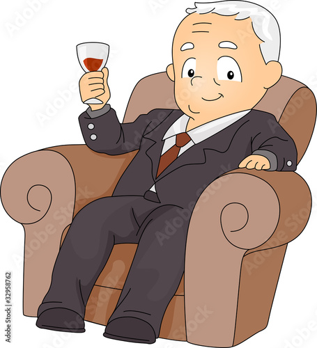 Businessman Toast