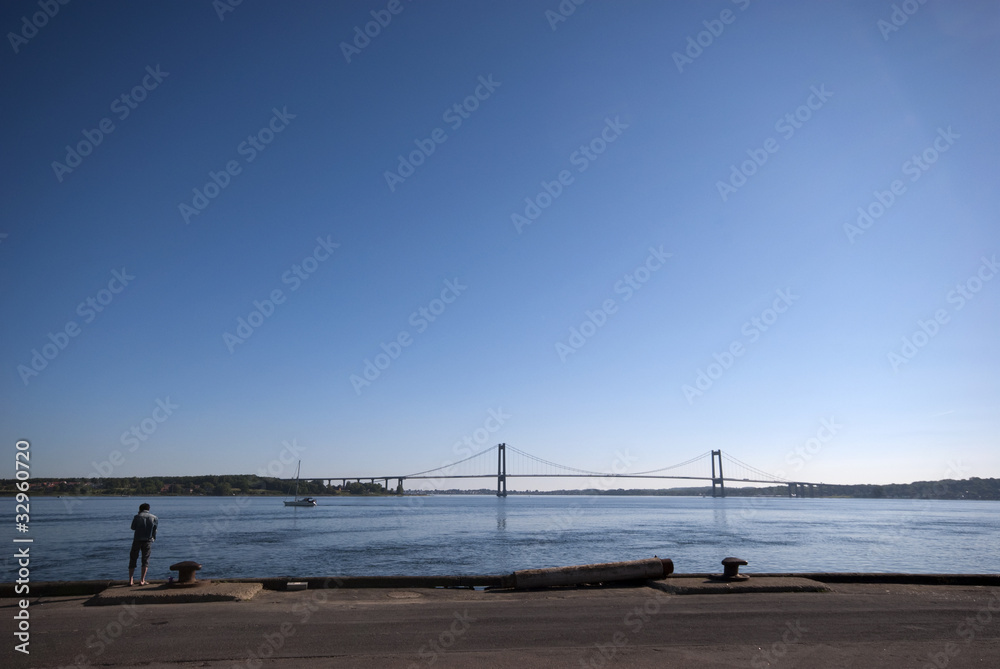 Sky blue Bridge