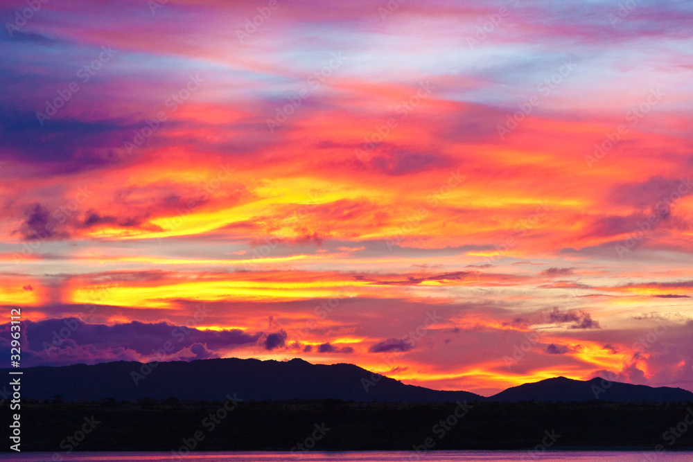 Fototapeta premium coucher de soleil