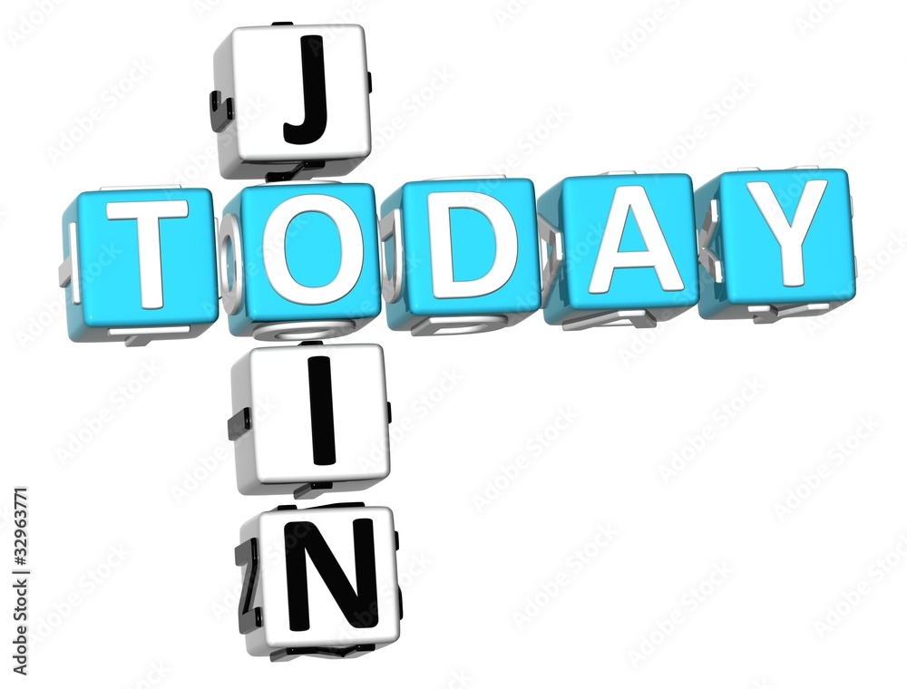 3D Join Today Crossword 3D Join Today Crossword