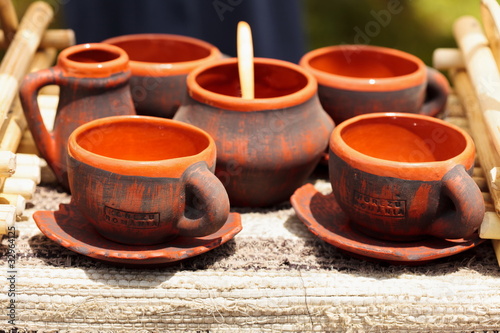 Ceramic pottery at Horezu, Romania