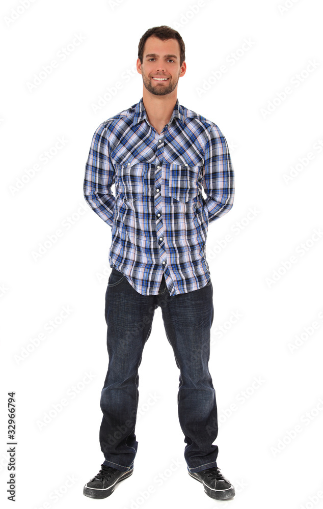 Attraktiver junger Mann