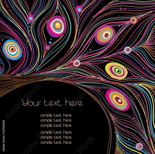 Vector abstract background