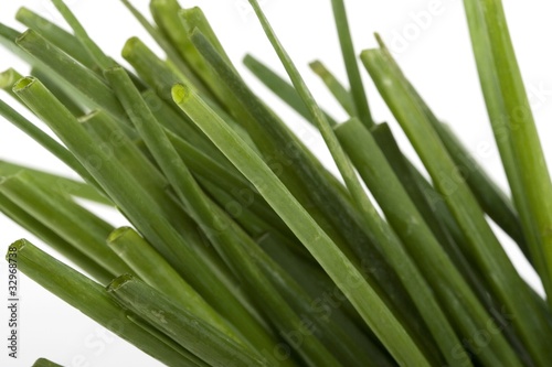 Green onions scallions fresh bunch