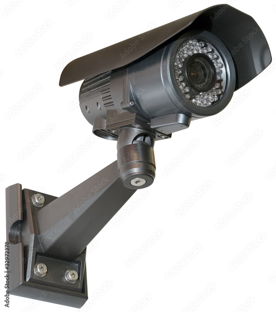 Security camera cutout Security camera cutout