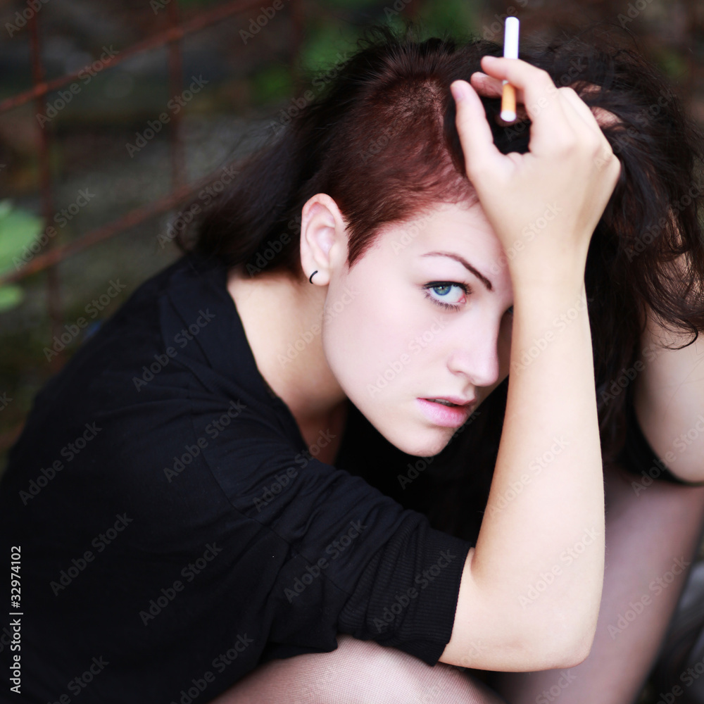 Obraz premium Jugend Probleme