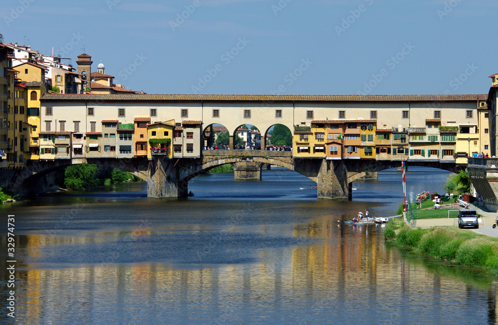 Die Postkarte von der Ponte Vecchio - Florenz