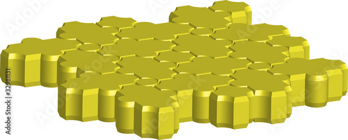 brick on the sidewalk