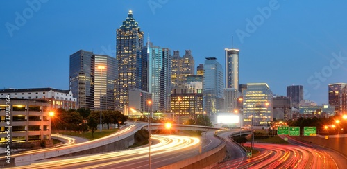 Downtown Atlanta Skyline photo