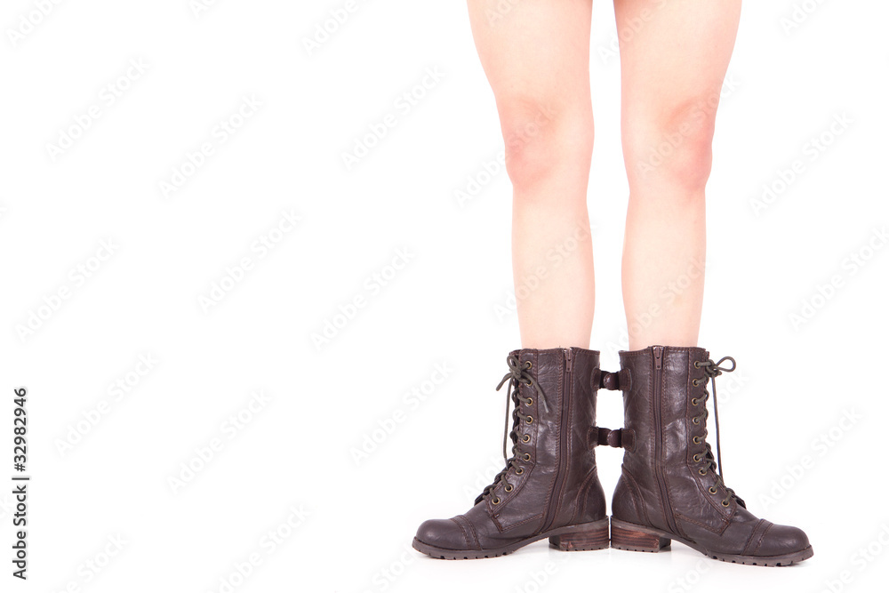 Legs From A woman With Open Feet Legs From A woman With Open Feet