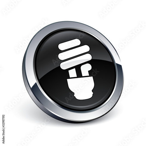 icône bouton internet ampoule