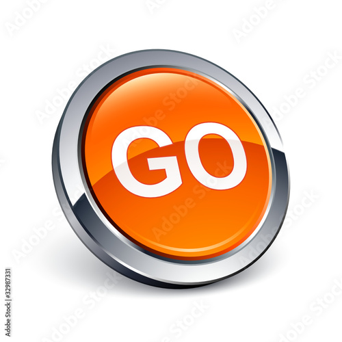 icône bouton internet Go