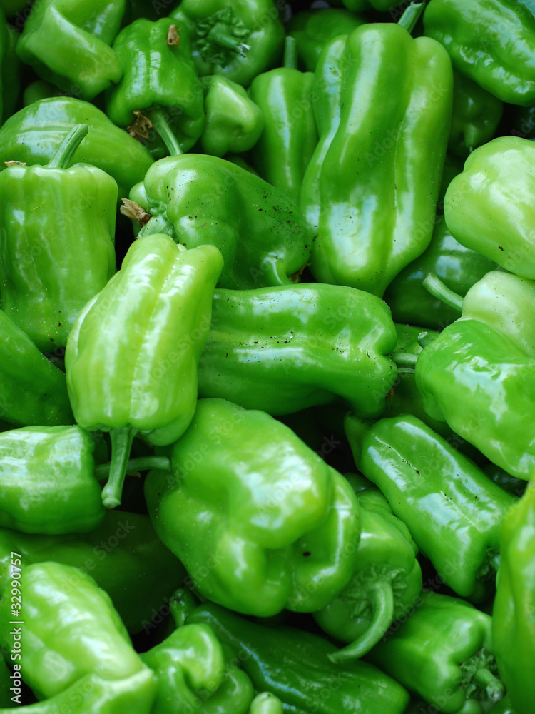 pimientos verdes pimientos verdes