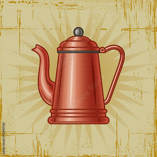 Retro Coffee Pot