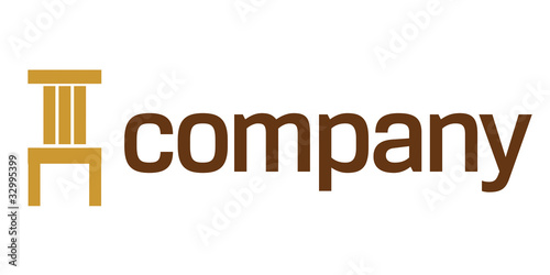 Chair logo for furniture business