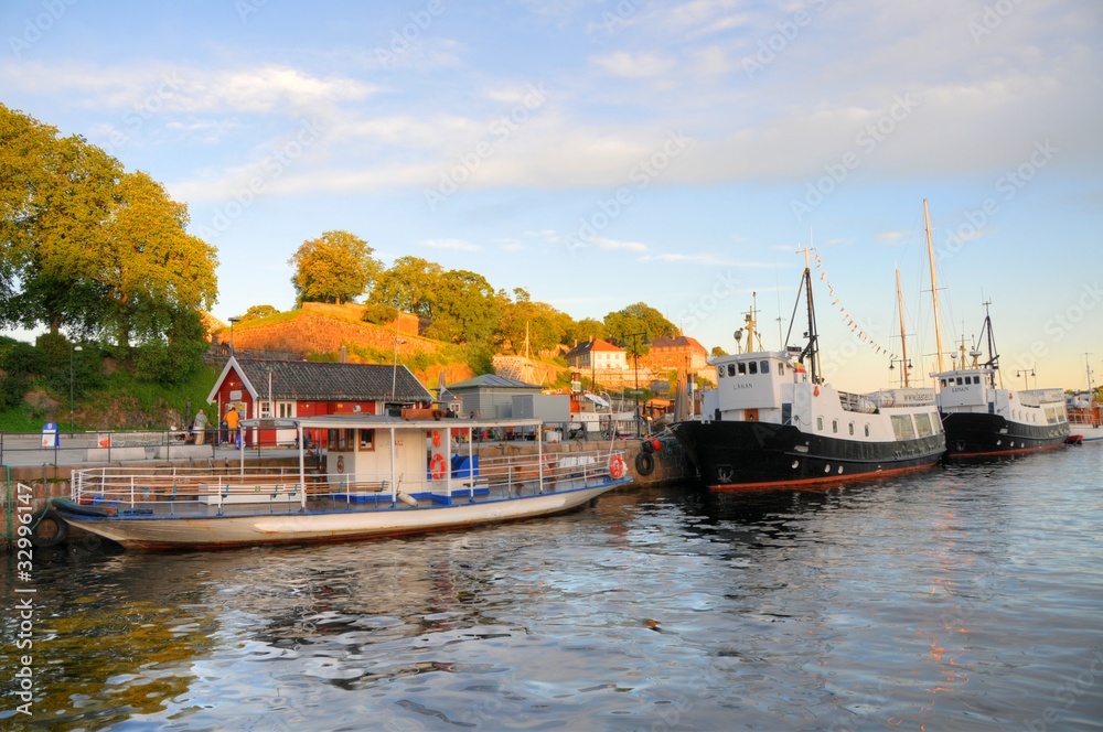 Fototapeta premium Oslo (Norway) - Harbor