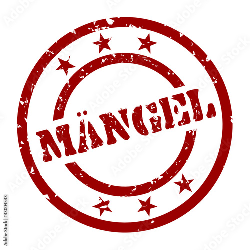 stempel mängel I