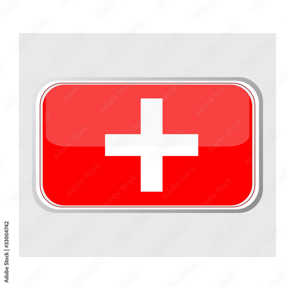 Flag of switzerland in the form Flag of switzerland in the form