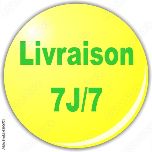 bouton livraison 7j / 7j