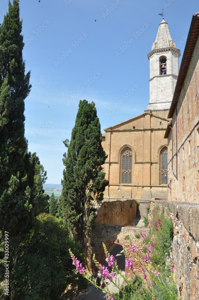 Dom von Pienza in der Toskana