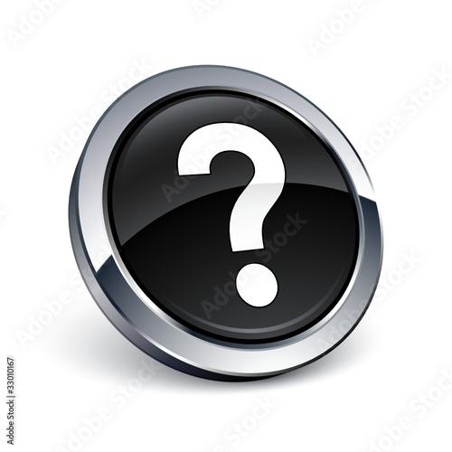 icône bouton internet question interrogation